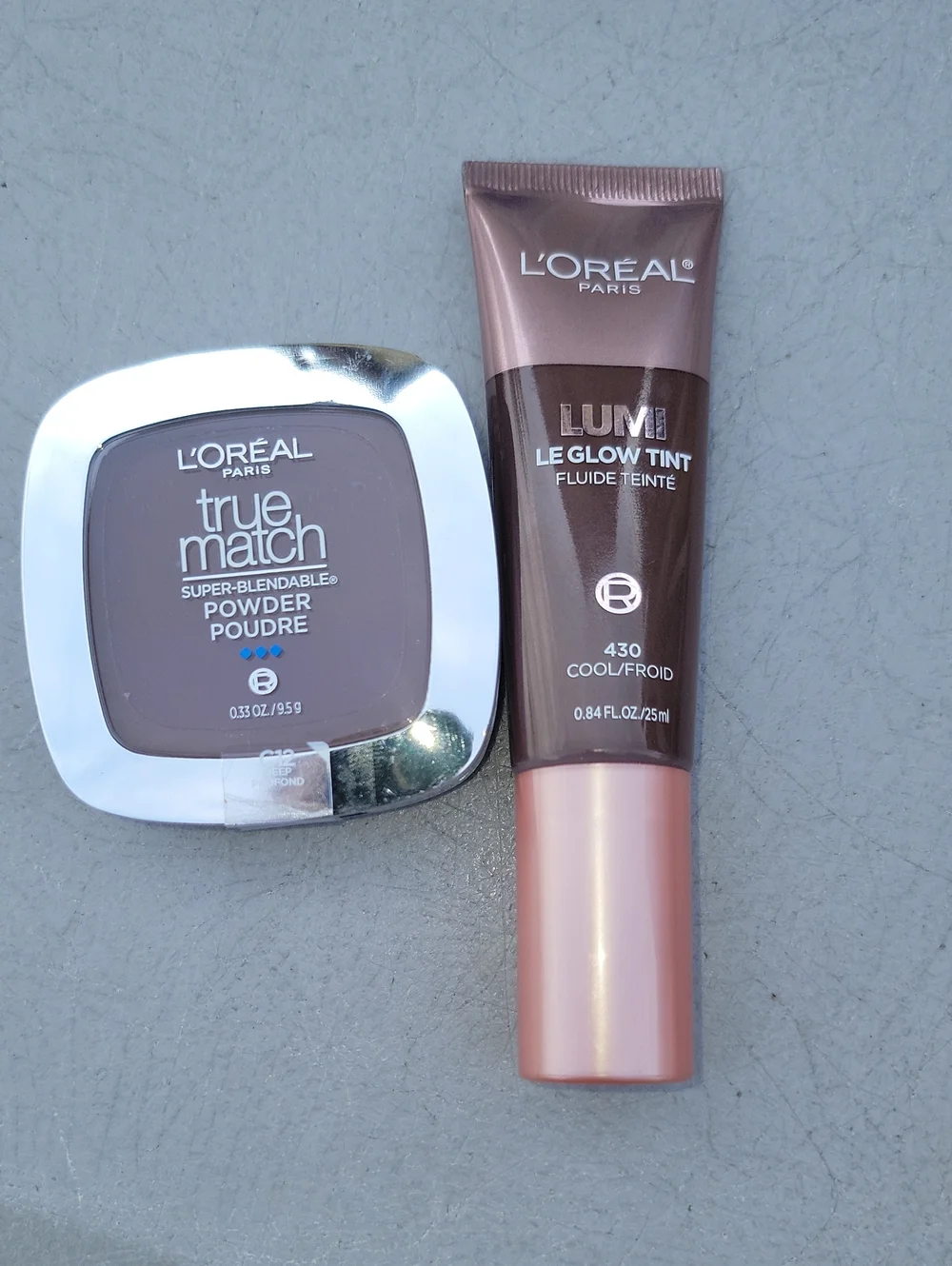 Lumi Le Glow Tint 430 Cool + True Match Powder - Pink Brown